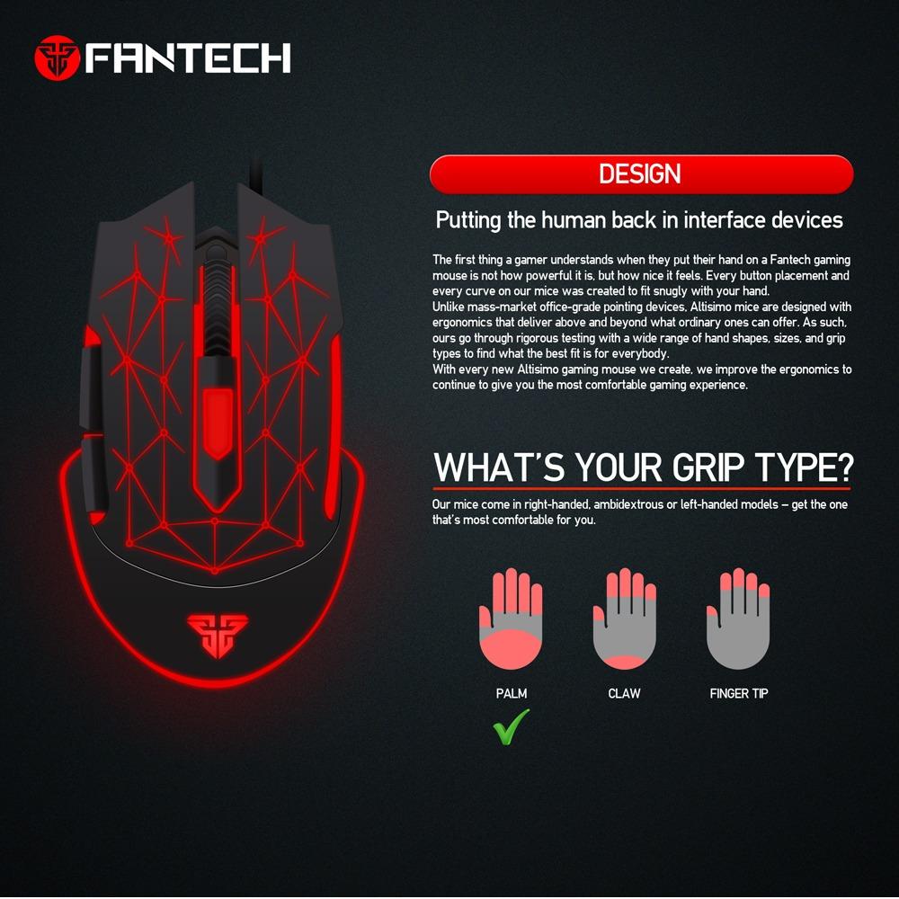 Chuột Gaming Fantech Blast X7