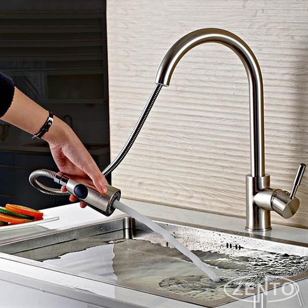 VÒI RỬA BÁT NÓNG LẠNH ZENTO SUS5578