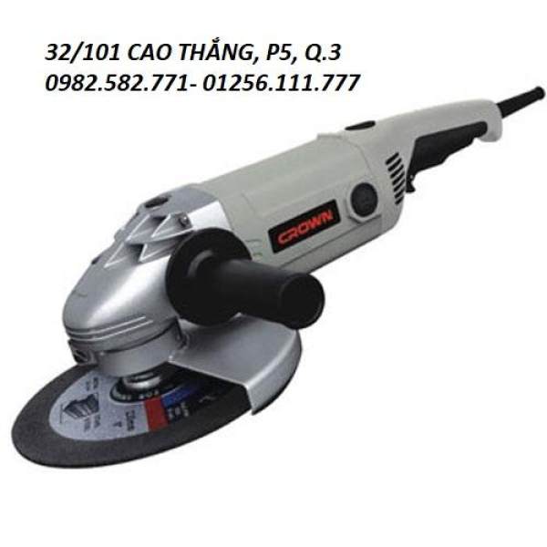 MÁY MÀI CROWN - MODEL CT3002- CÔNG SUẤT 700W - XUẤT XỨ MALAYSIA - RUỘT ĐỒNG NGUYÊN- MÁY MÀI CẦM TAY