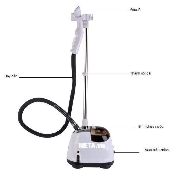Bàn là/bàn ủi cây Homedics PS-250