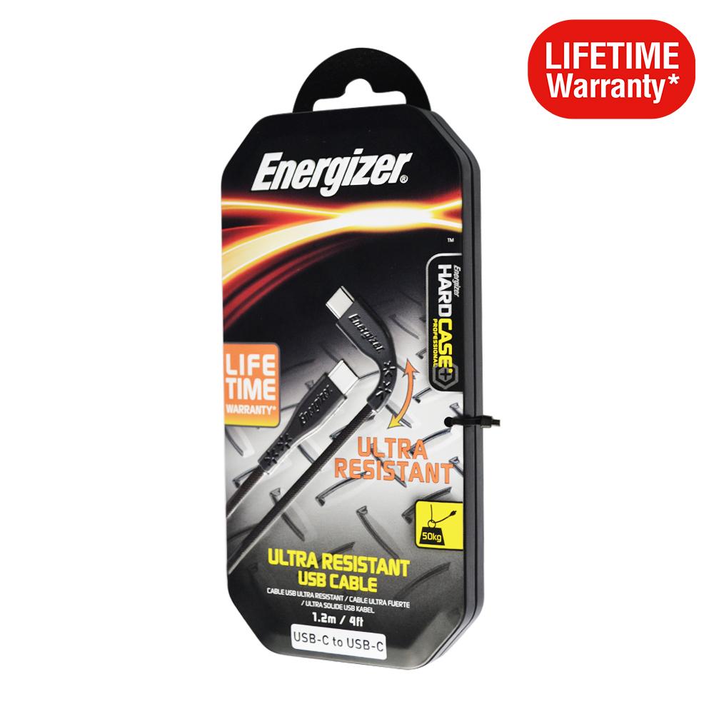 Cáp sạc Type-C Energizer C41C2CGB/C41C2CGBKM