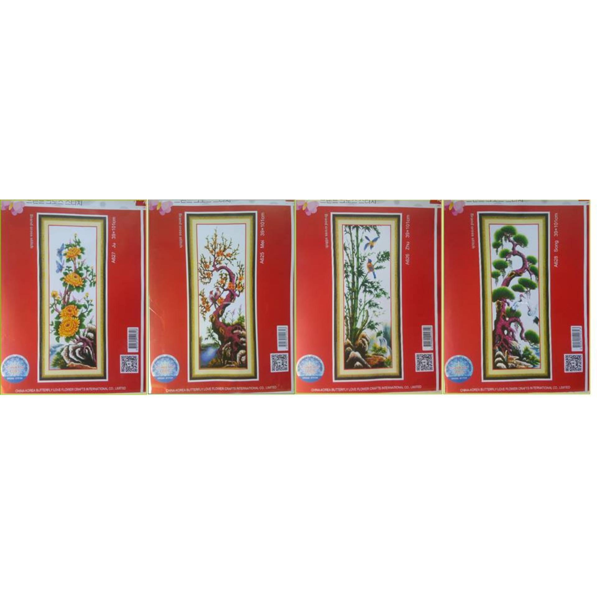 Tranh thêu chữ thập tùng DLH-YA628
