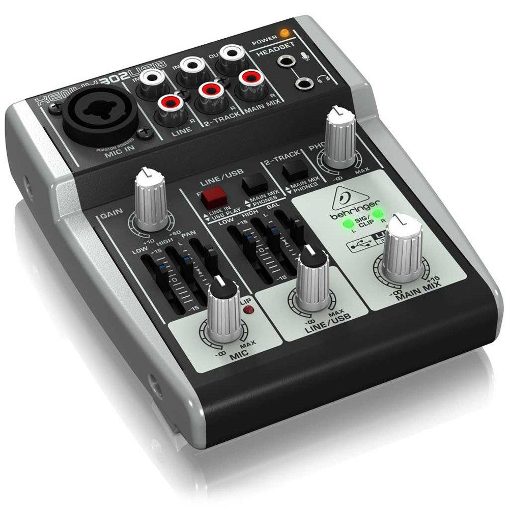 Mixer 3 cổng Behringer XENYX 302USB