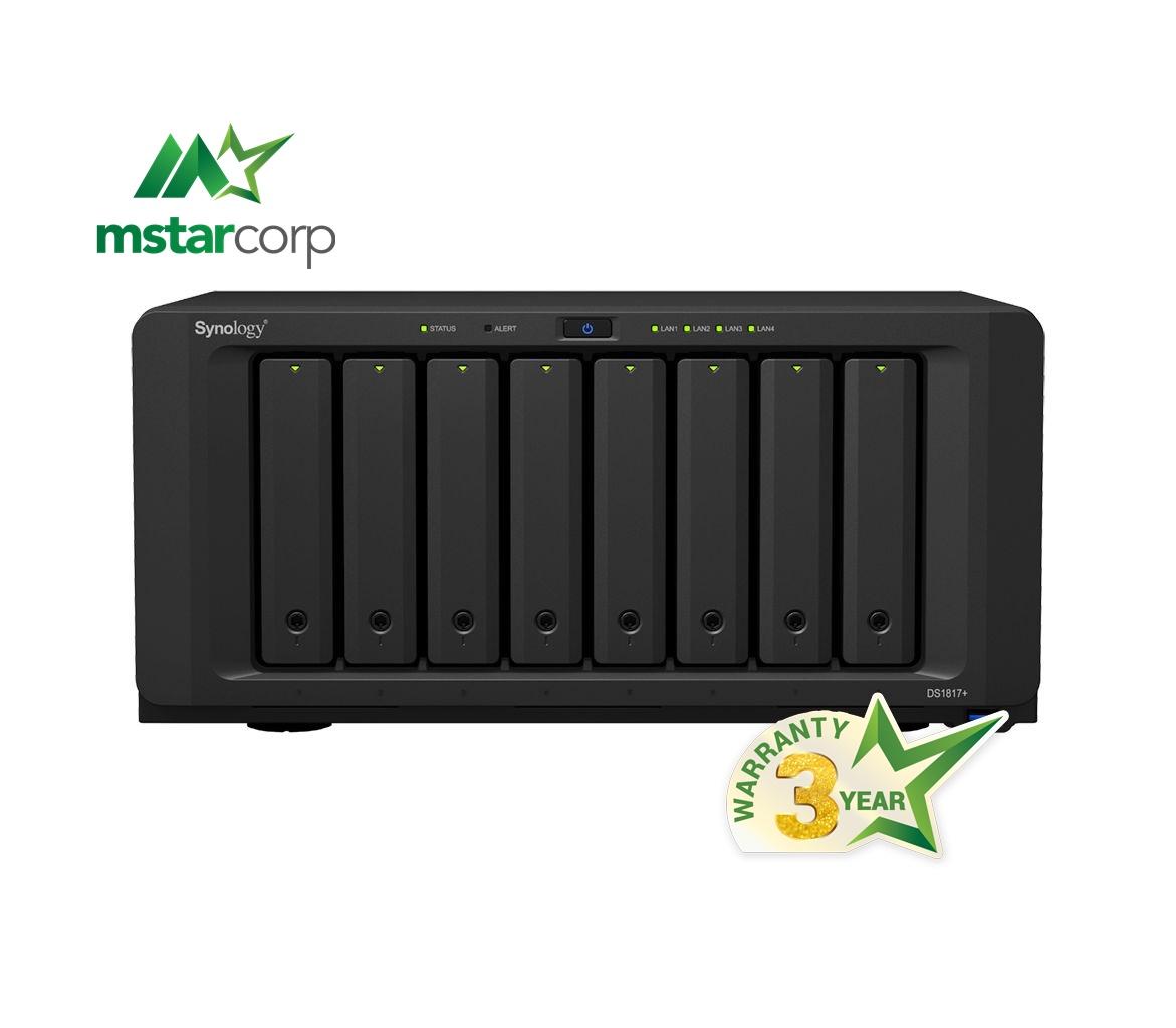 Ổ lưu trữ mạng Synology DS1819+ (4Gb) (chưa có ổ cứng)