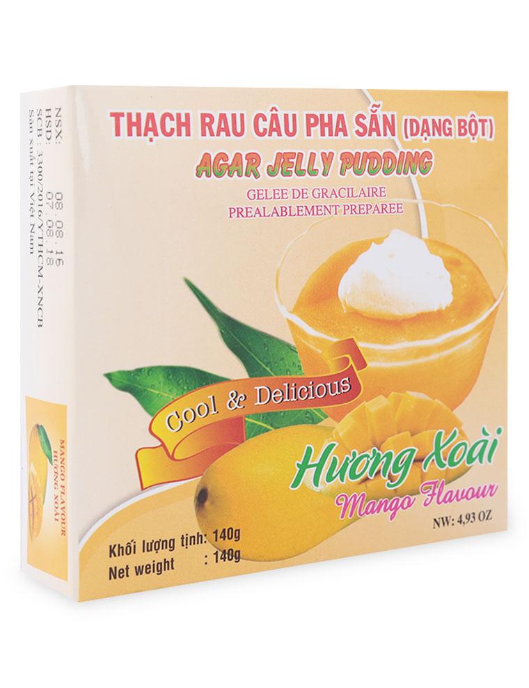 Rau Câu Pha Sẵn Hương Xoài 3K 140g