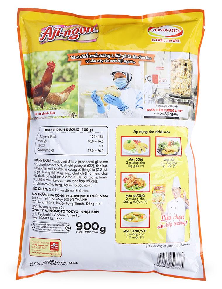 Hạt Nêm Aji-ngon Gà 900g