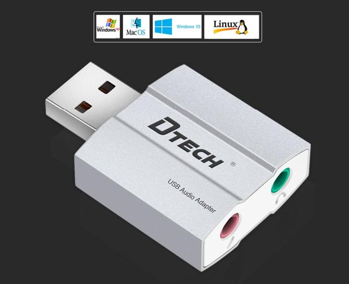 USB Sound Dtech DT-6006