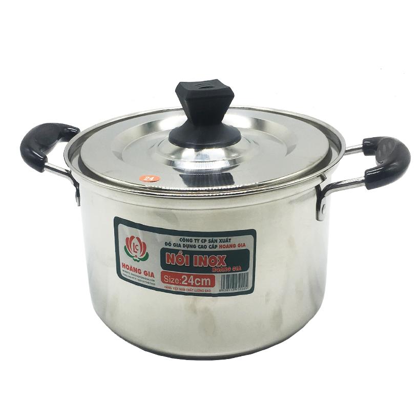 Nồi inox Hoàng Gia 24cm