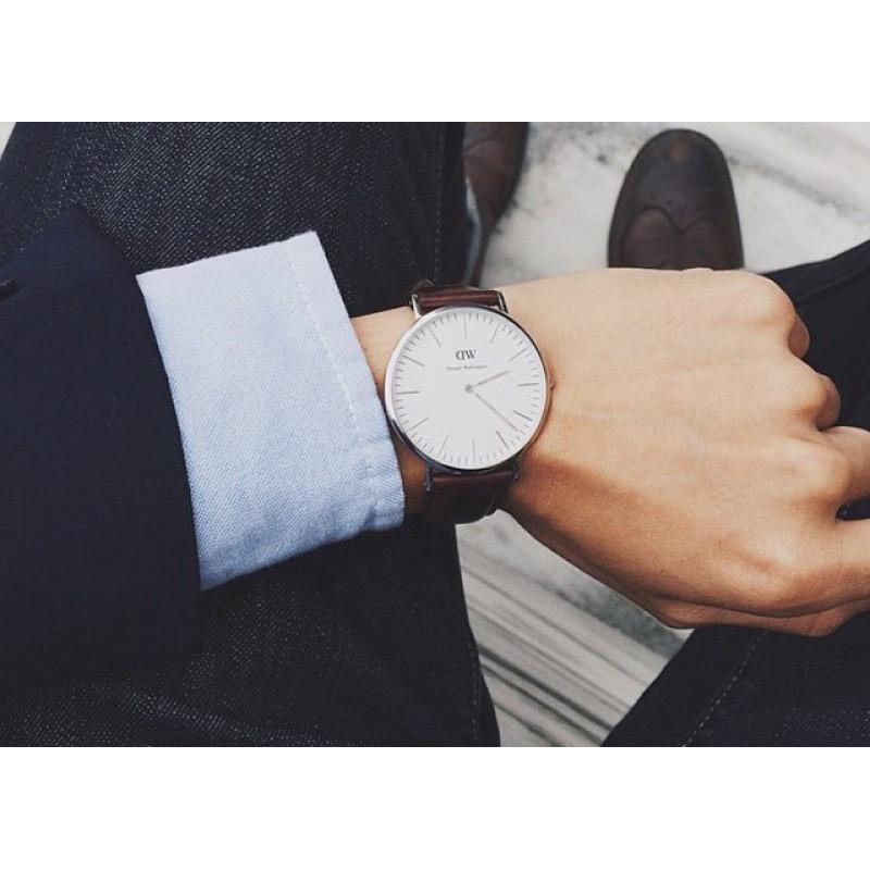 Đồng hồ nam Classic St Mawes - 0207DW - Silver 40mm