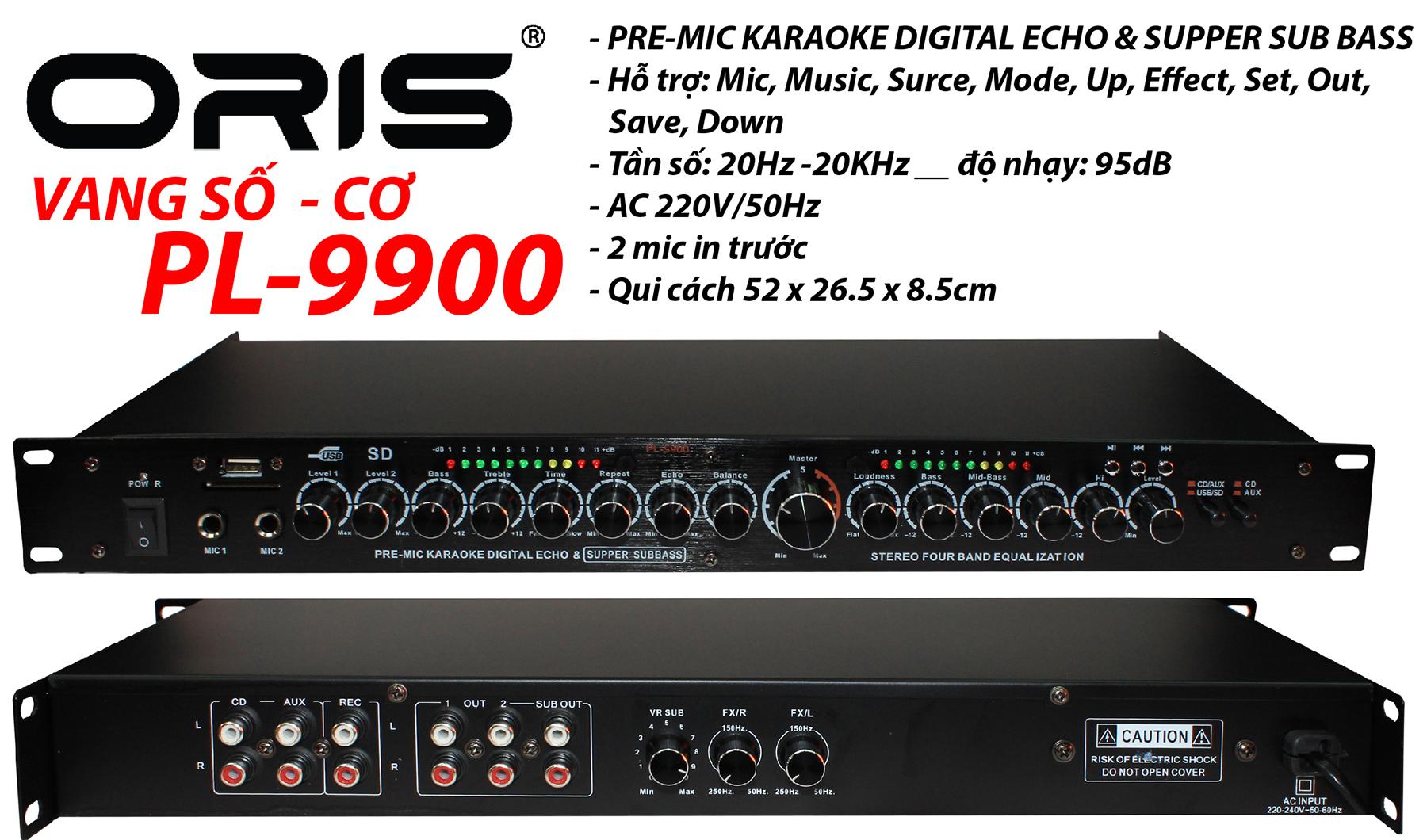 VANG SỐ CƠ ORIS PL-9900