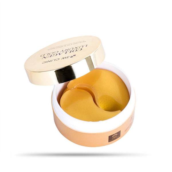 Mặt Nạ Trị Xóa Nhăn Vùng Mắt 3W Clinic Collagen Luxury Gold 90g (60 miếng)