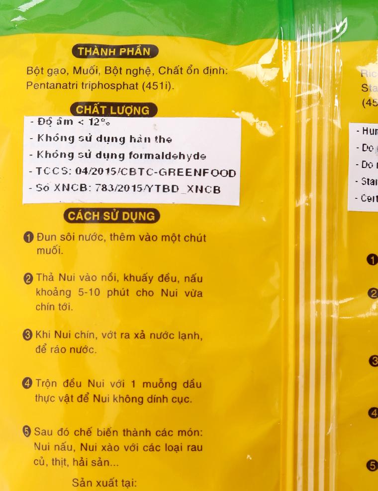 Nui Vinaly 400g
