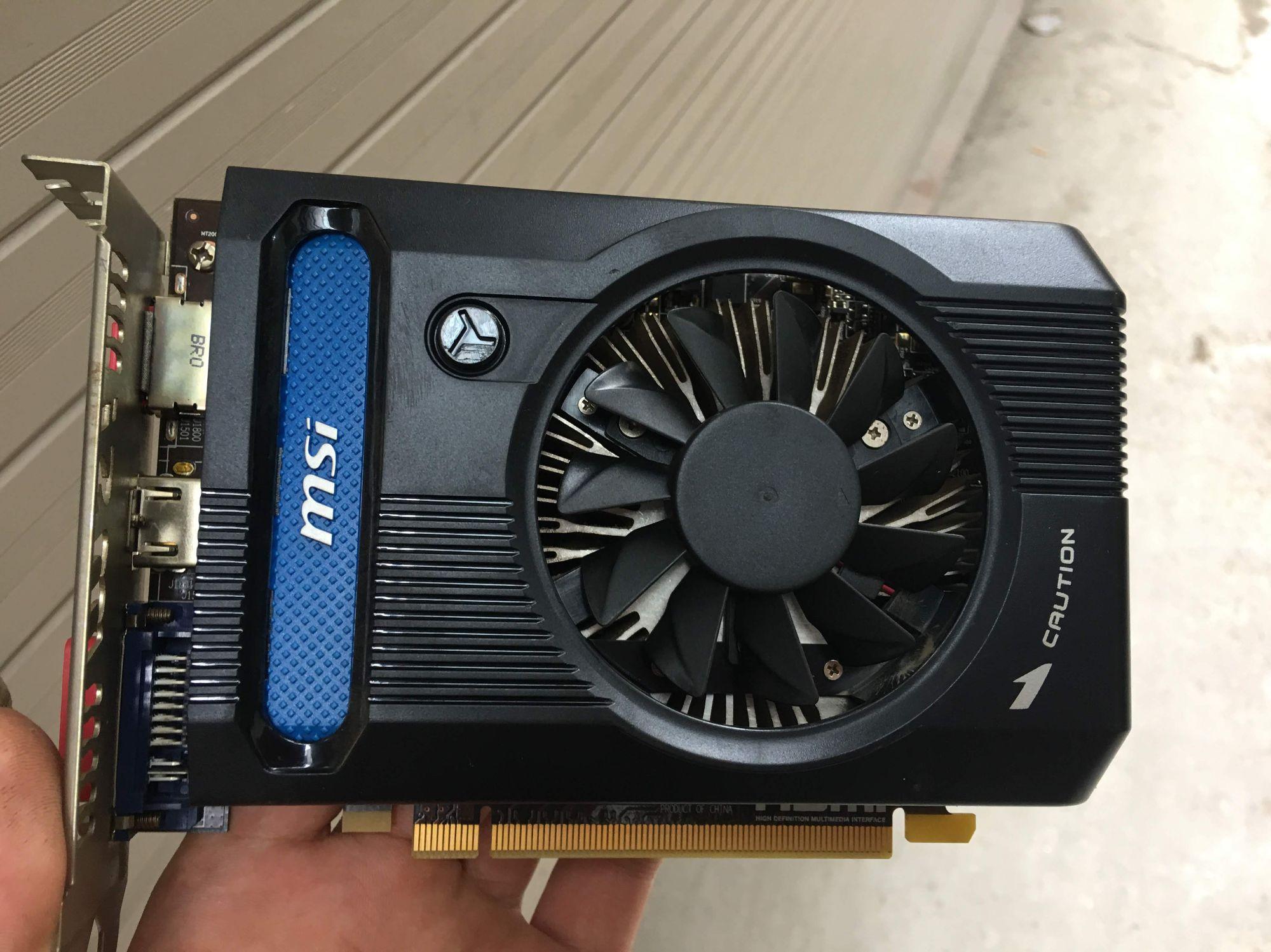 VGA MSI Geforce GT 730 2GB DDR3 (MSI N730-2GD3)
