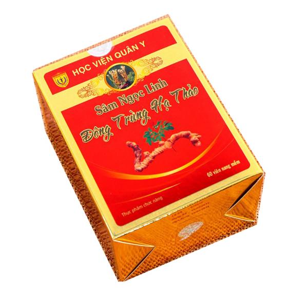 Sâm Ngọc Linh Đông Trùng Hạ Thảo 60 viên