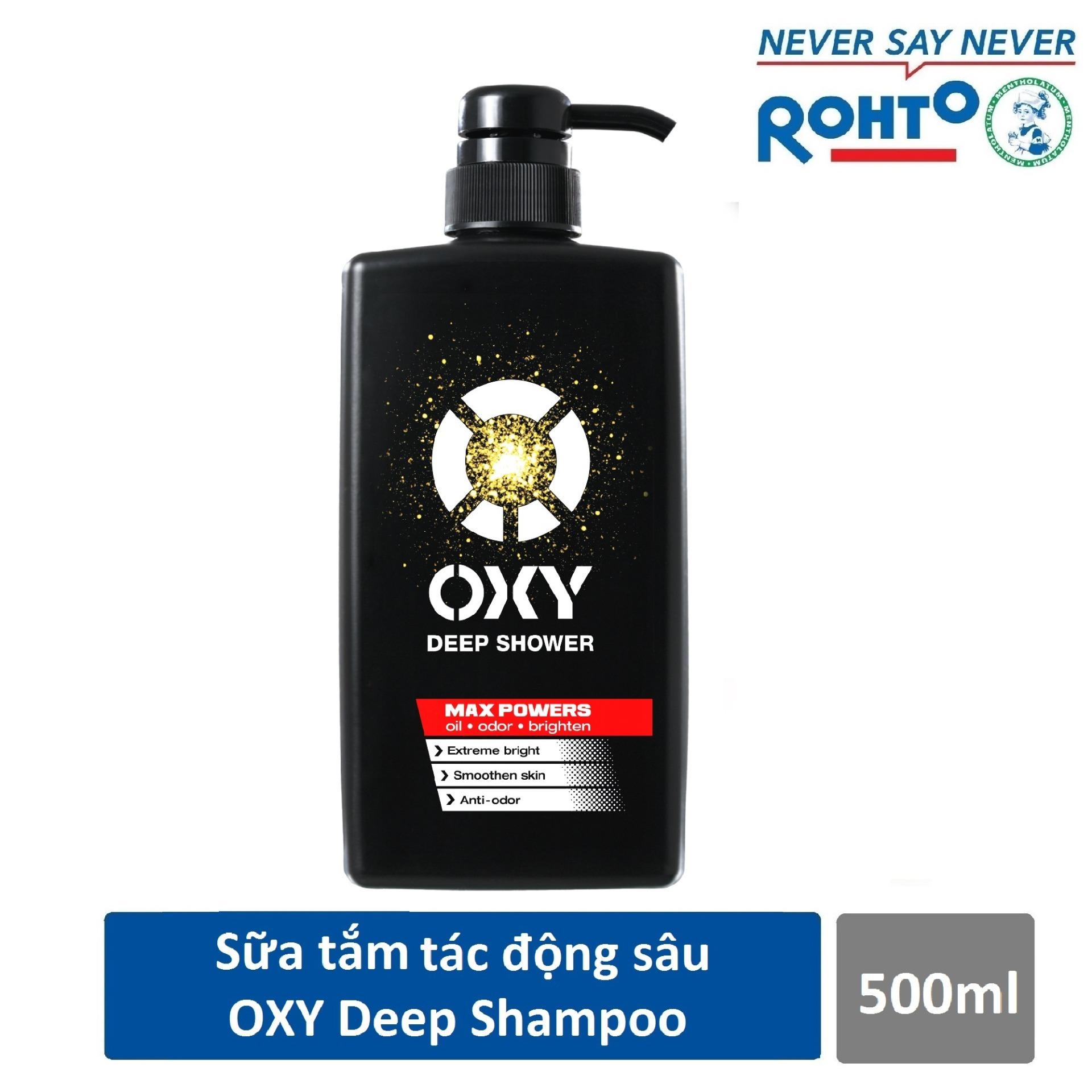 Sữa tắm tác động sâu nam Oxy Deep Shower