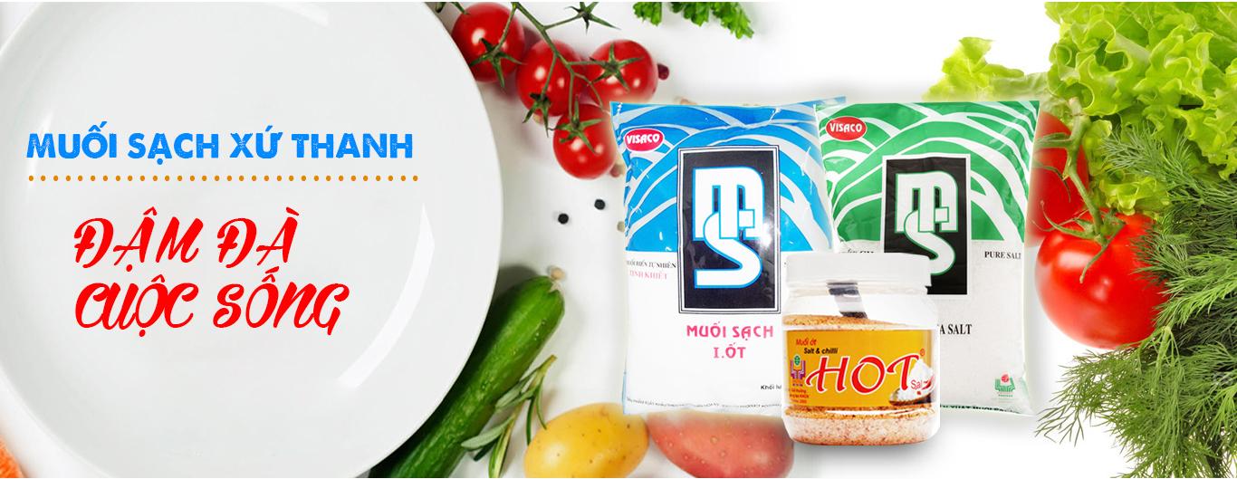 Muối biển Visaco 700g