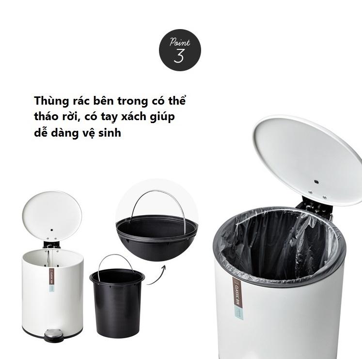 Thùng đựng rác Lock&Lock BYP101 3L