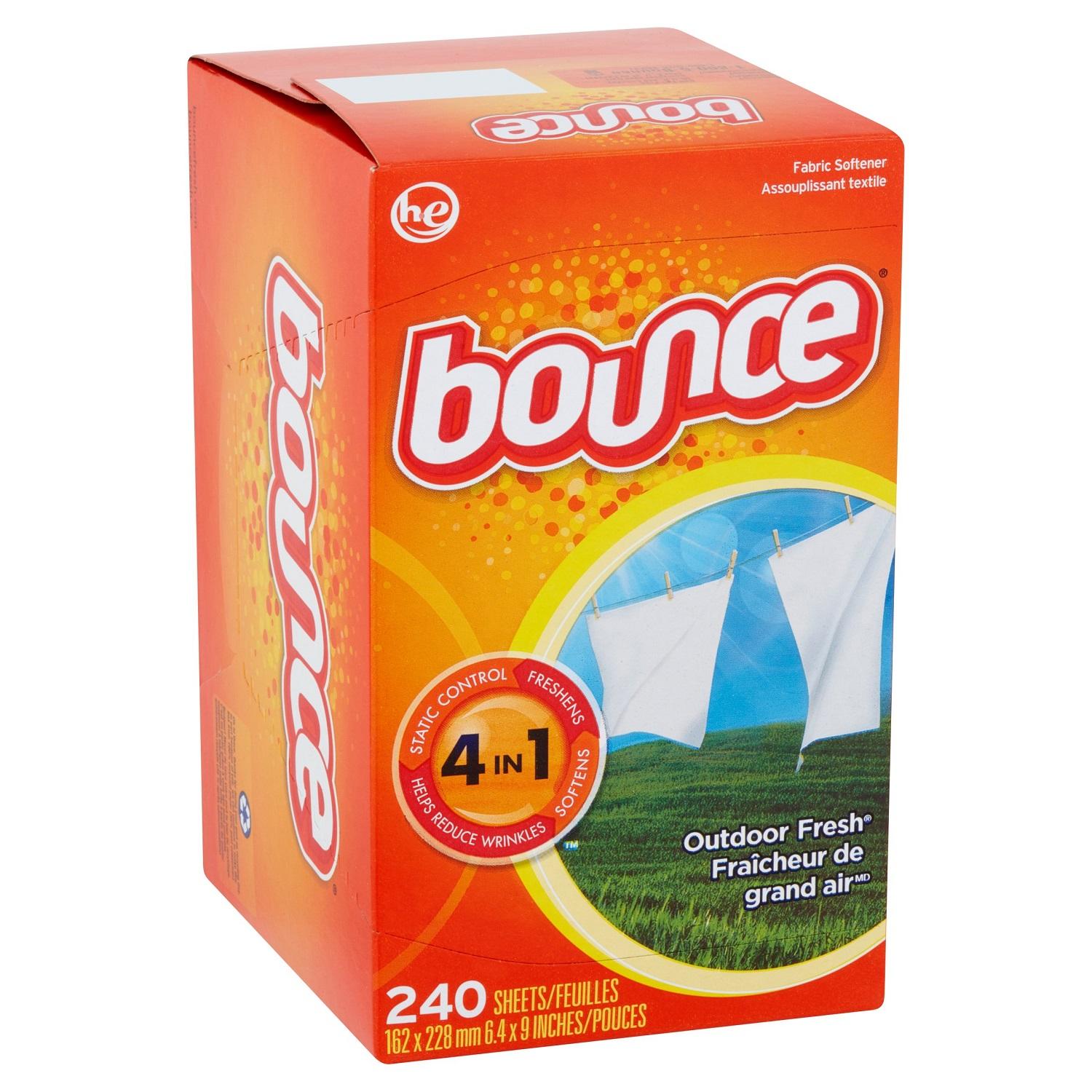 Giấy thơm quần áo Bounce 240 tờ