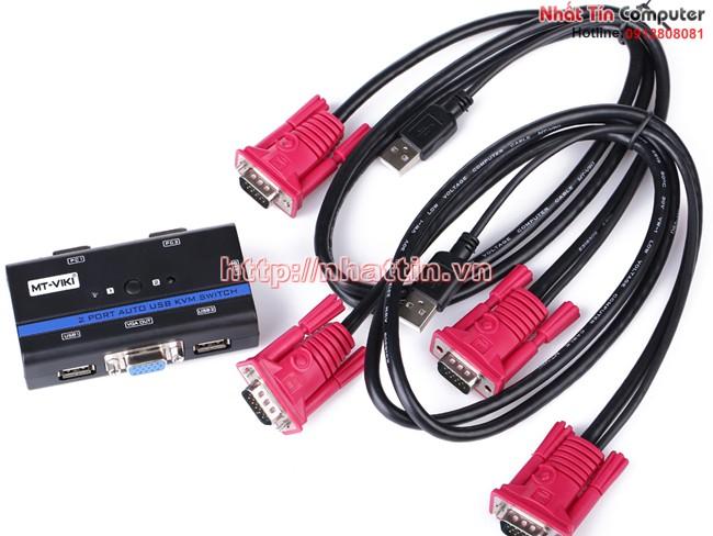 Bộ chuyển đổi KVM VGA MT-Viki MT-262KL