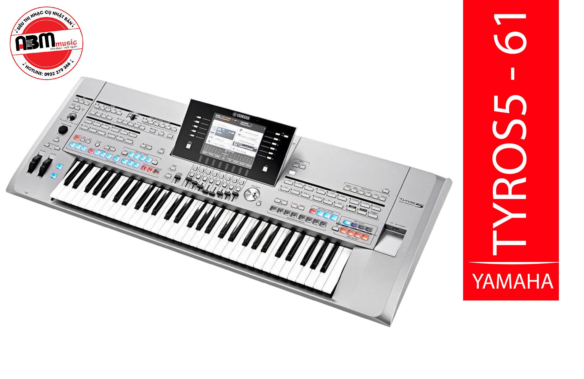 Đàn Organ Yamaha Tyros 5 - 61 Phím