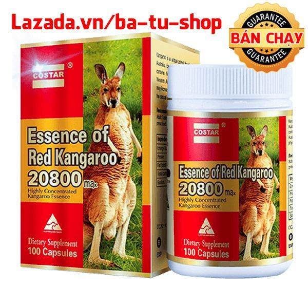 Viên uống nâng cao sinh lý Costar Essence of Red Kangaroo 20800 Max (100 viên)
