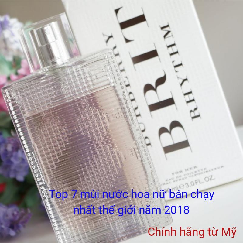 Nước hoa nữ Burberry Brit Rhythm - 90 ml