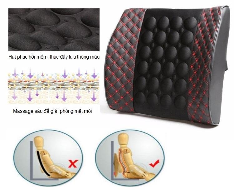 Đệm massage trên ô tô