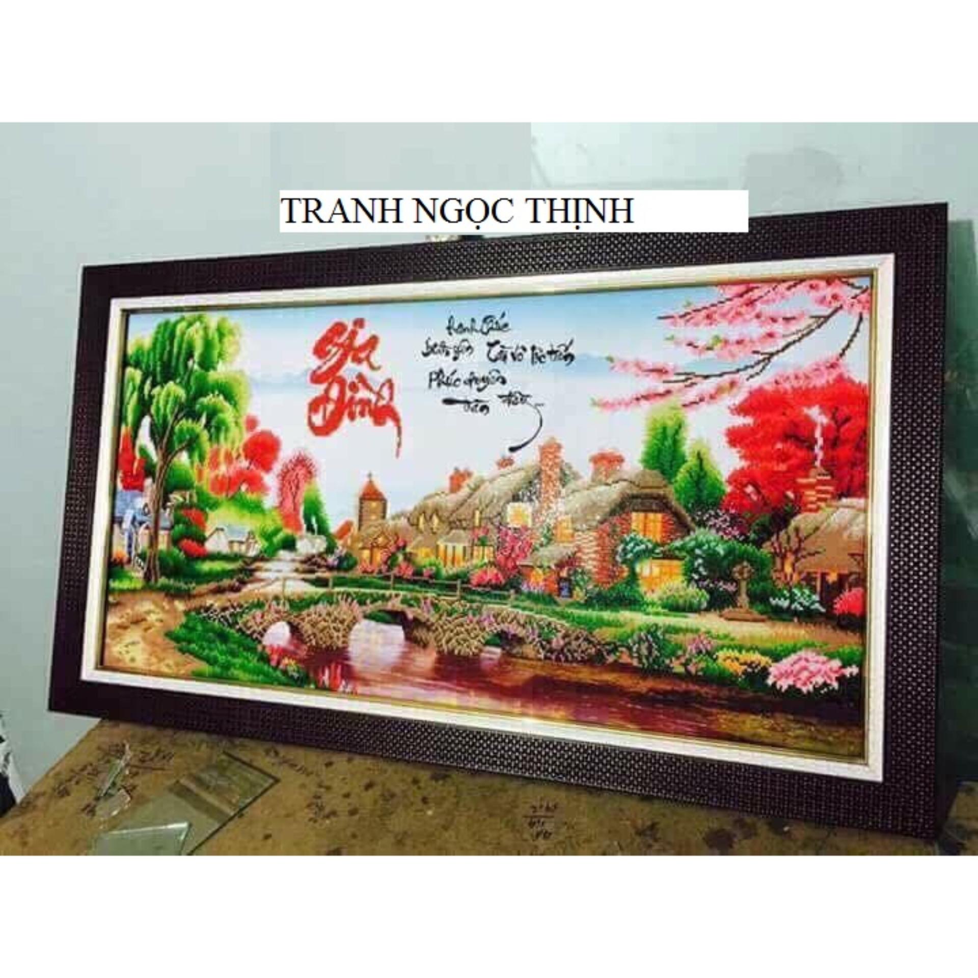 Tranh gắn đá DZ-290 - 110x61