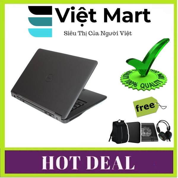 Laptop Dành Cho Doanh Nhân Dell Latitude E7450 (i5-5300U, 14inch, 8GB, HDD 500GB) + Bộ Quà Tặng - Hàng Nhập Khẩu