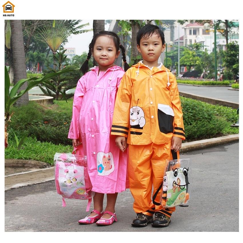 Áo mưa trẻ em Mèo con Rando