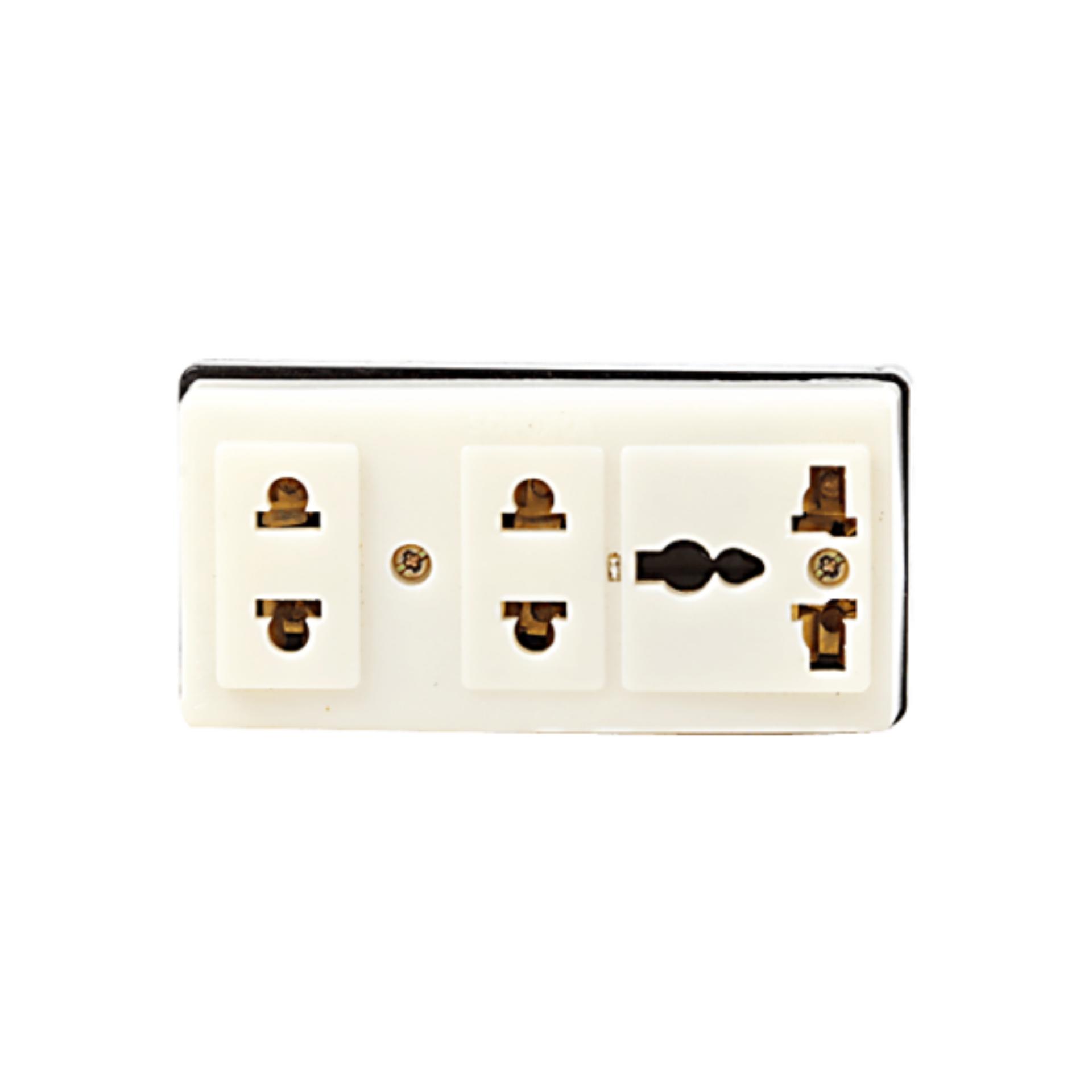 Ổ CẮM 3 LỖ SOPOKA T32