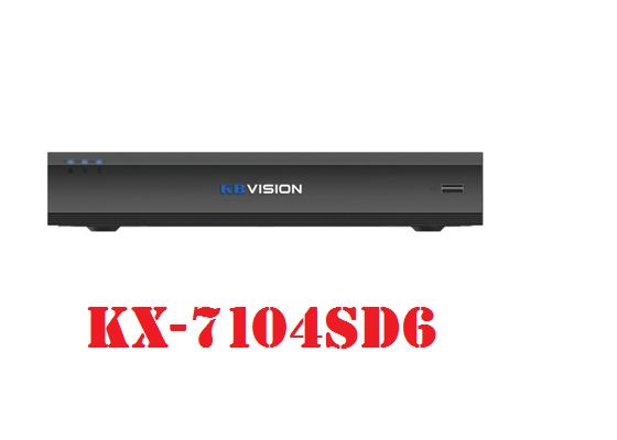 Đầu ghi KBVISION KX-A7104SD6