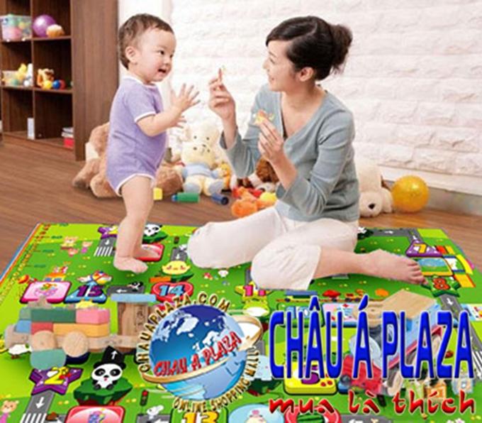 Thảm nằm chơi maboshi 2 mặt cho bé ca5021