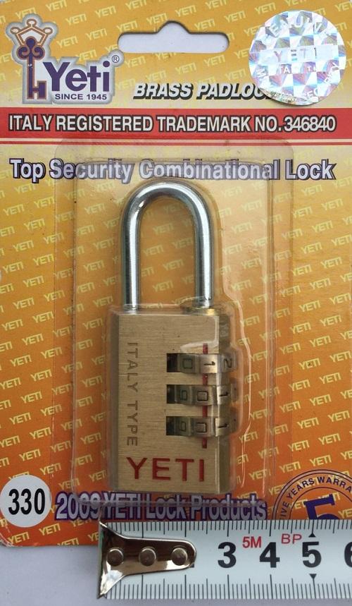 Ổ Khóa Số Yeti 30mm