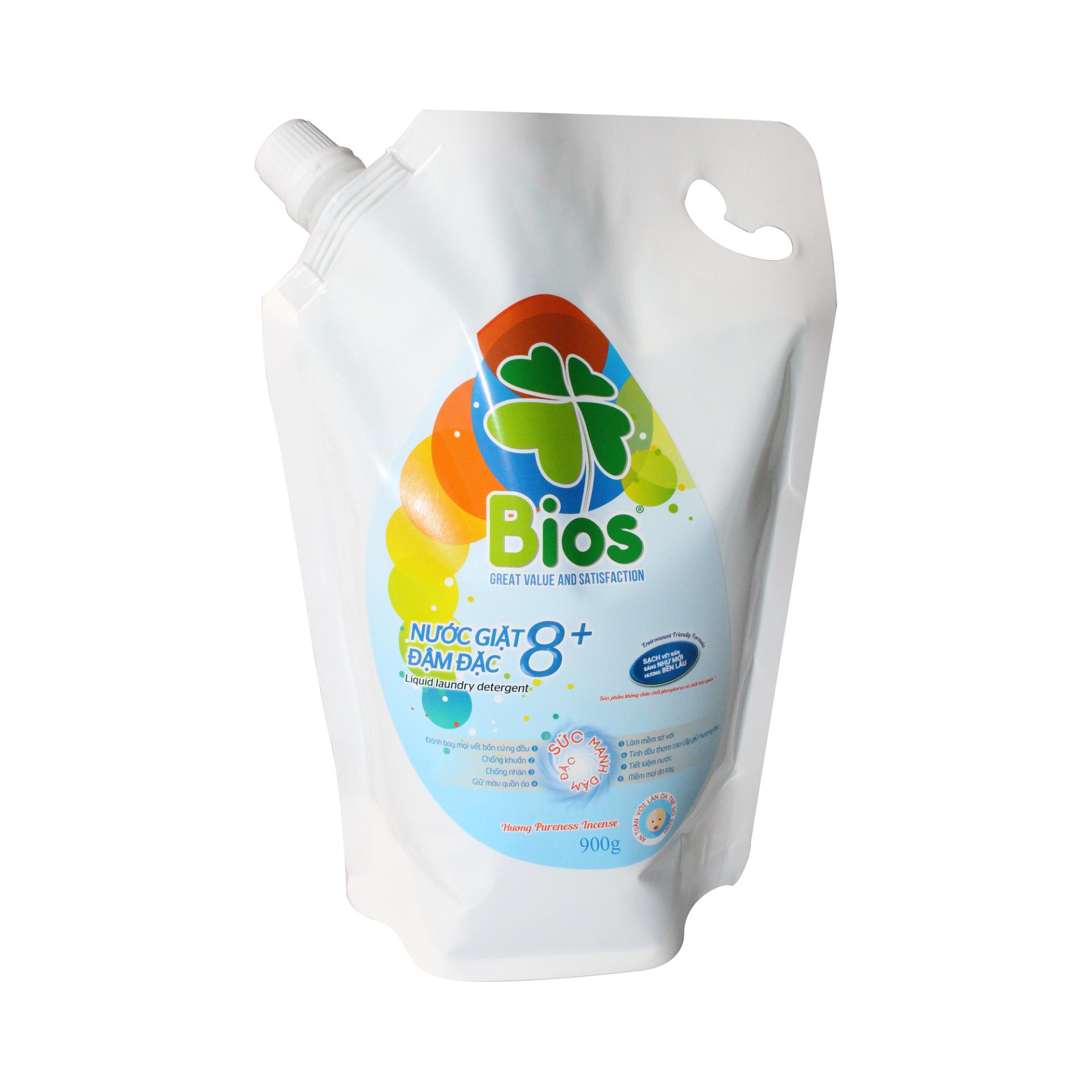 Nước giặt BIOS túi 900g