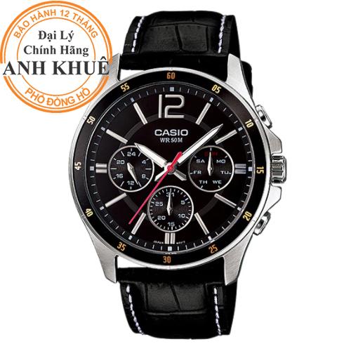 Đồng Hồ Nam Dây Da Casio MTP-1374L-7A1VDF