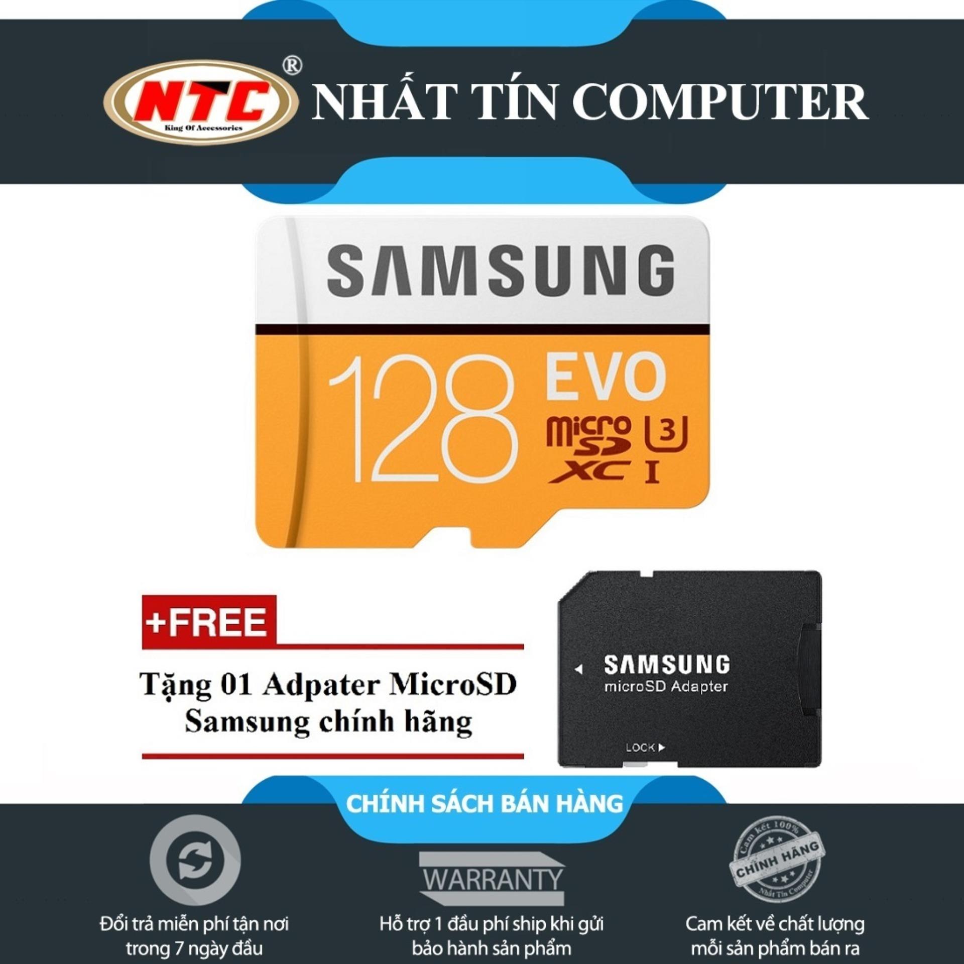 Thẻ Nhớ MicroSDXC Samsung Evo - 128GB , 48 MB/s
