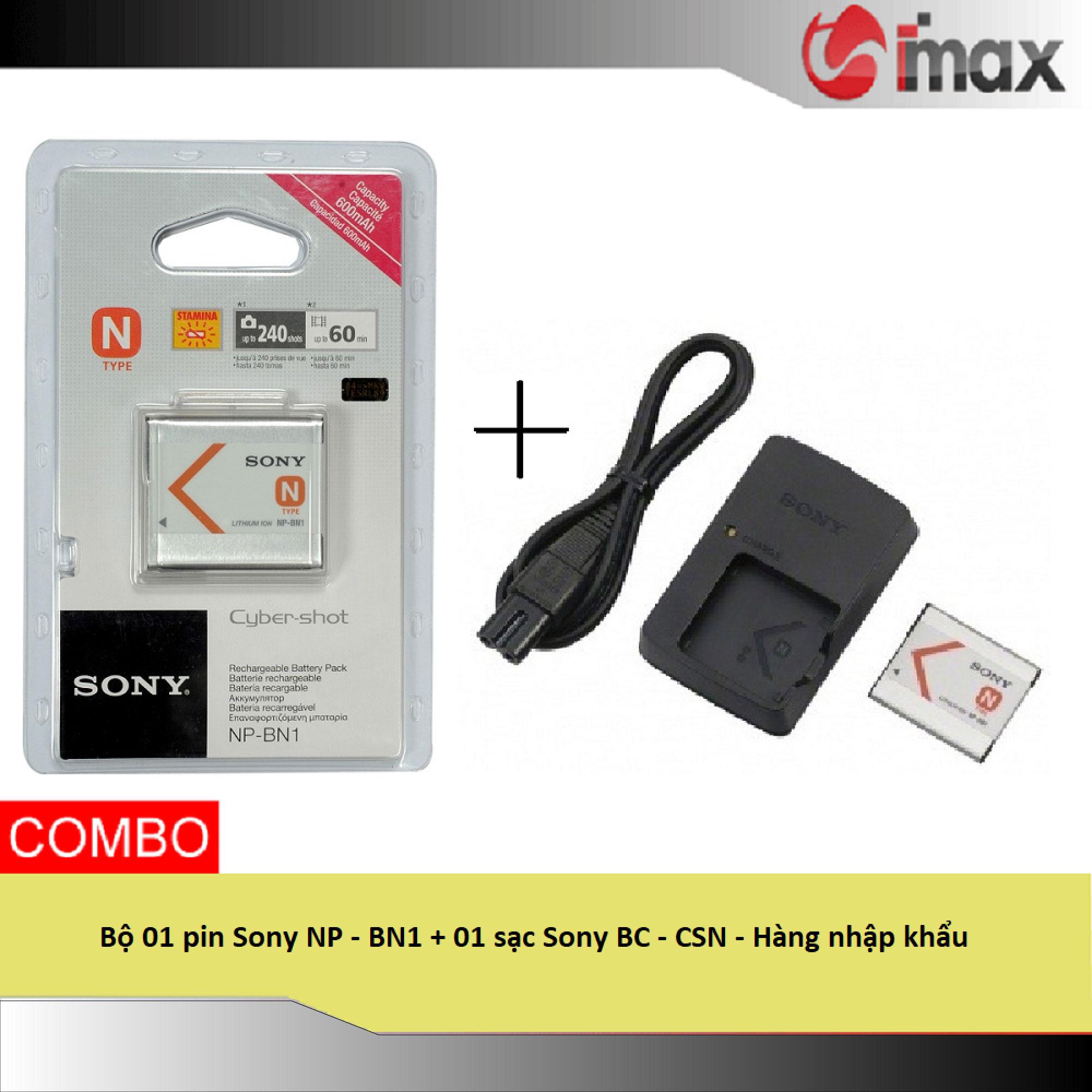 Bộ sạc pin máy ảnh Pisen Sony NP-BN1