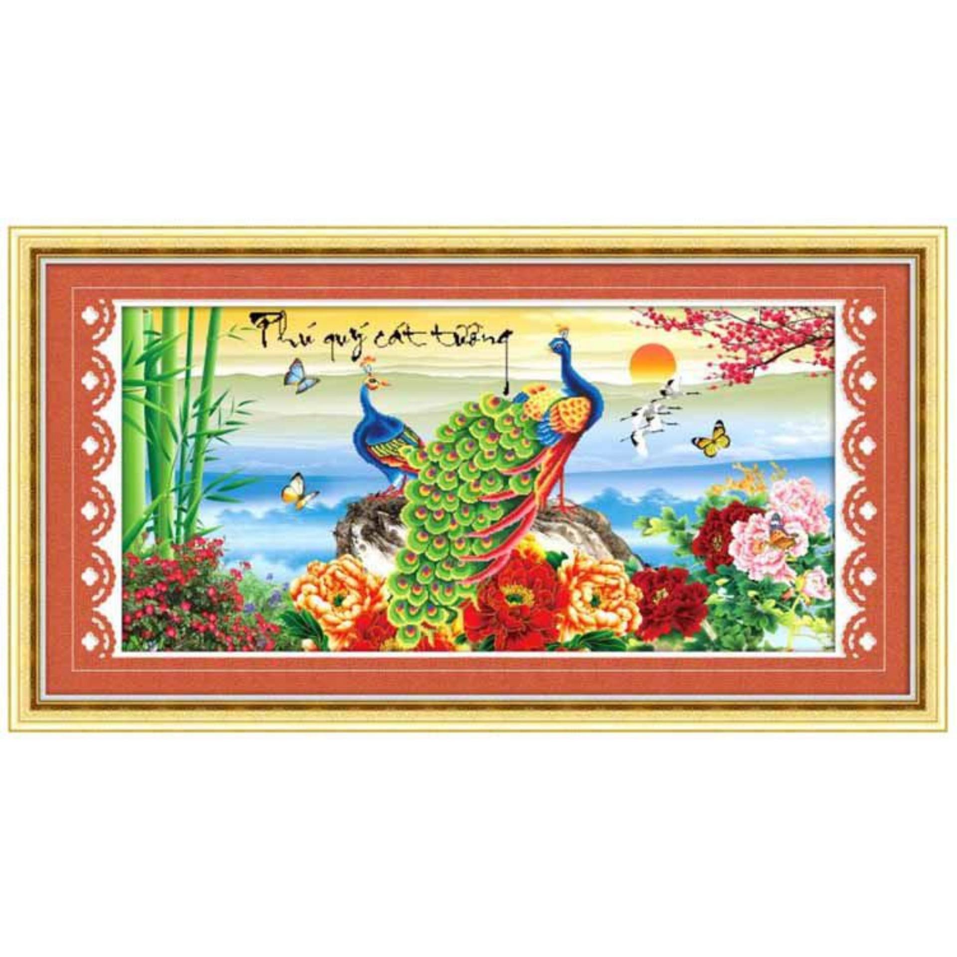 Tranh gắn đá DZ-005 - 149x75