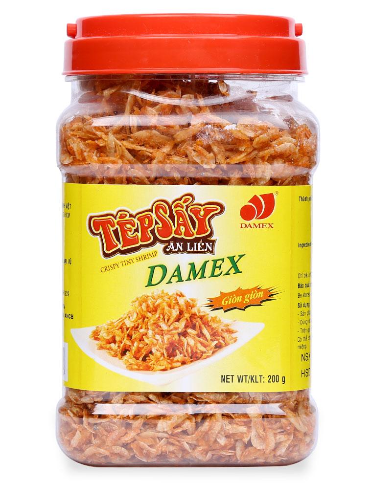 Tép Sấy Ăn Liền Damex 200g