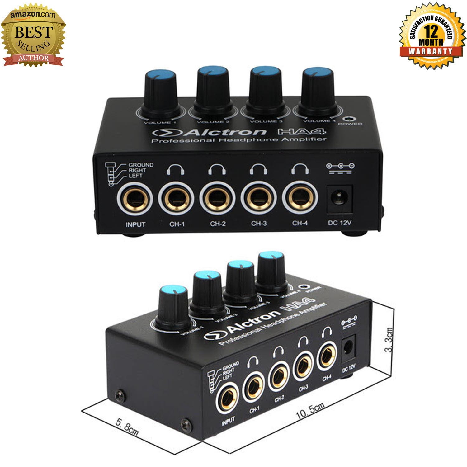 Bộ chia tai nghe 4 cổng Alctron HA4