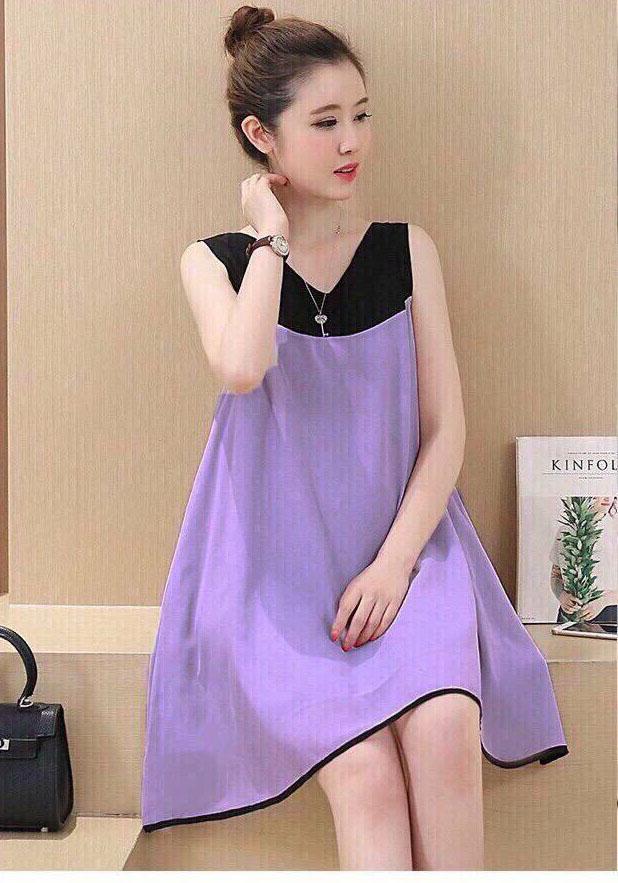 Đầm voan chiffon Cirino