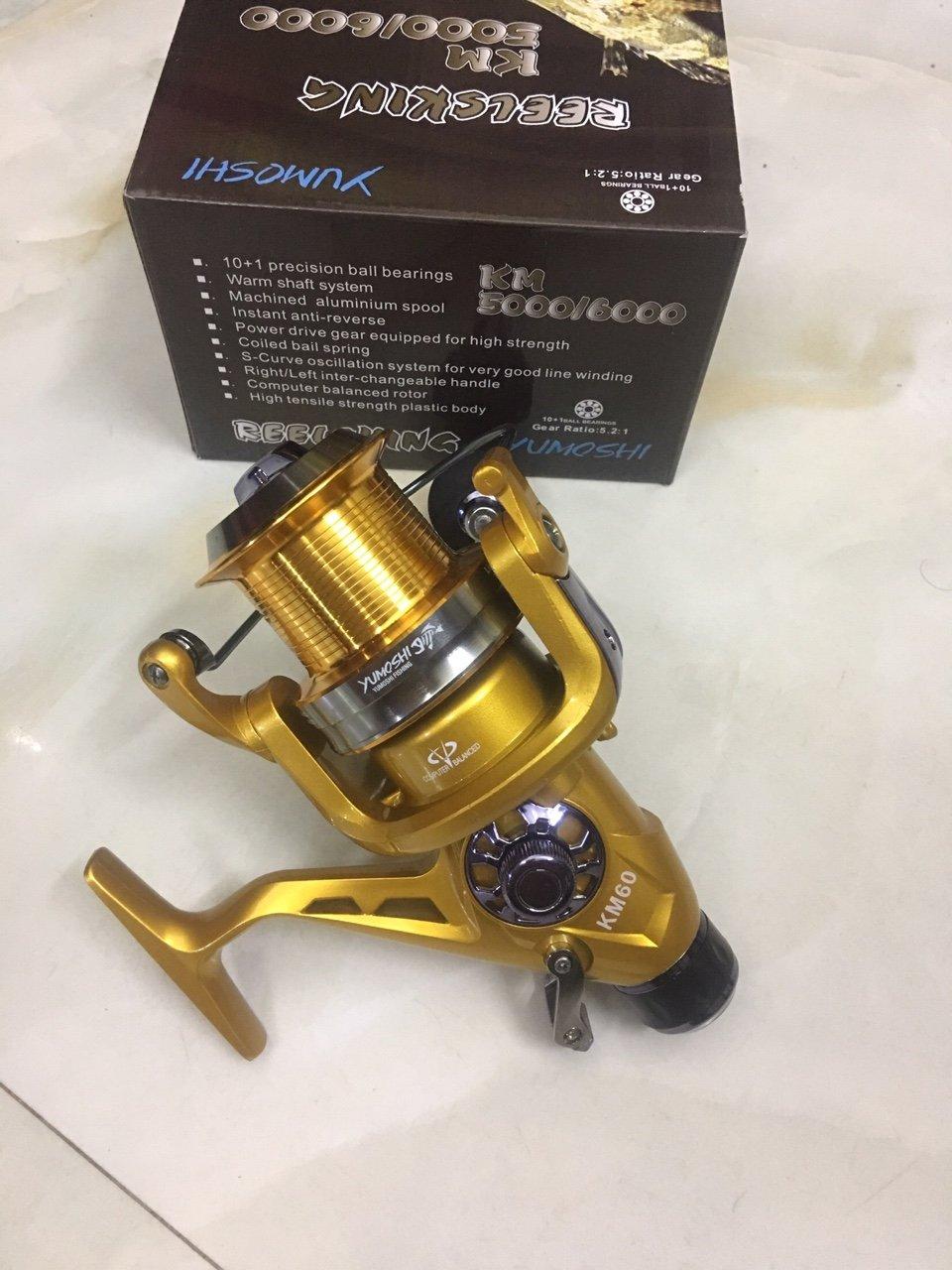 MÁY CÂU CÁ CỐI NÔNG YUMOSHI KM50
