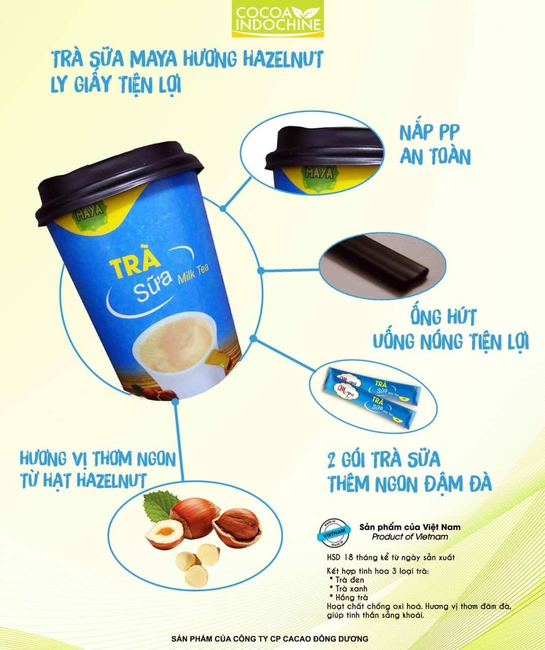 Trà sữa Maya Hazelnut