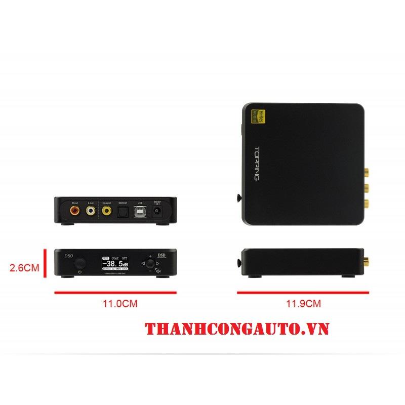 DAC cao cấp TOPPING D50 DSD512