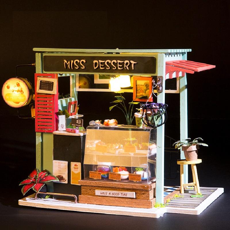 Mô hình 3D Gỗ-Trạm Kem-DGM06
