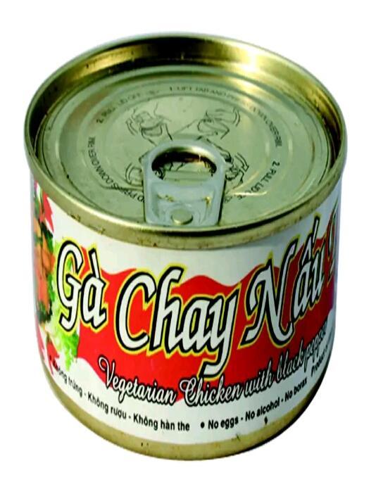 Gà Nấu Tiêu Xanh Chay Âu Lạc