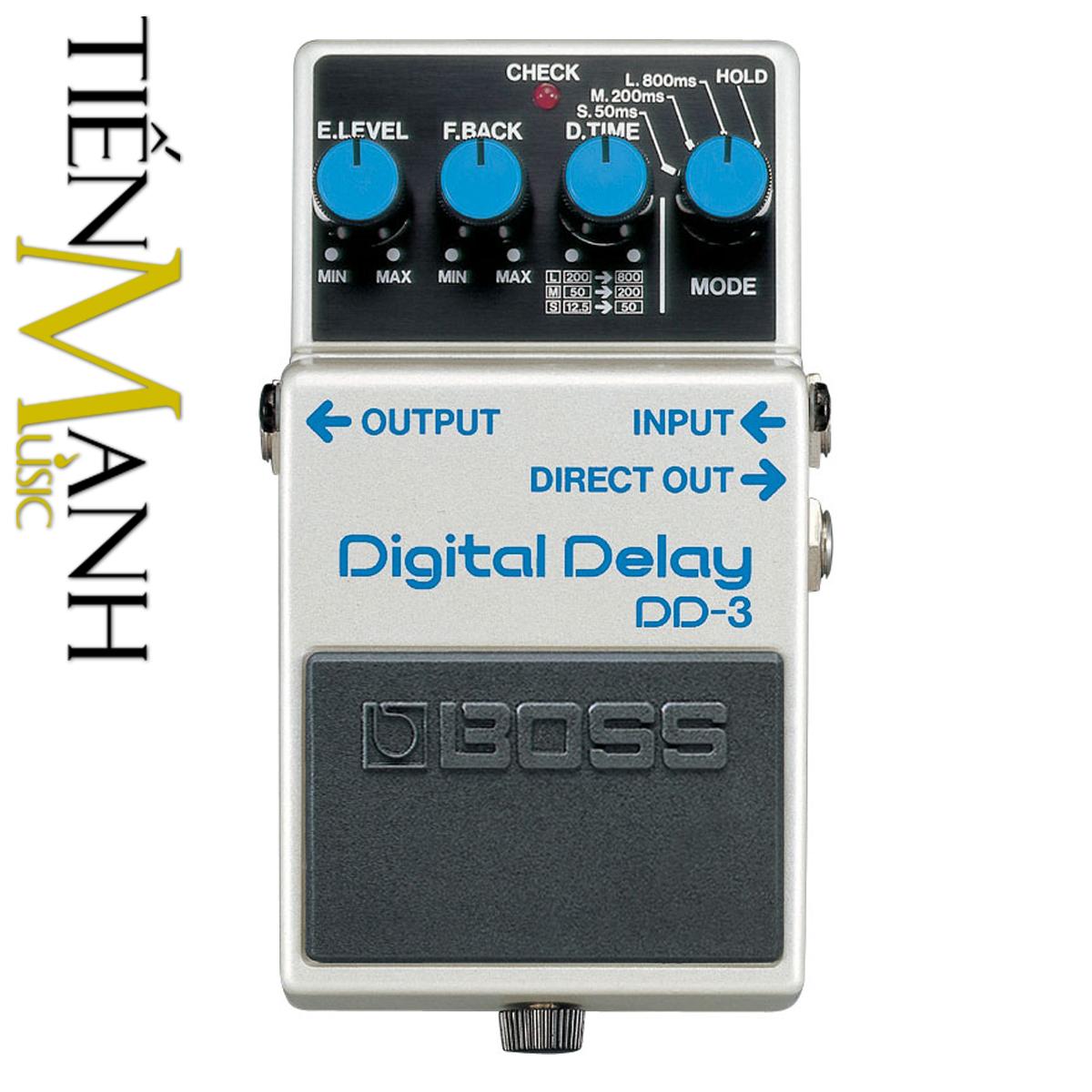 Phơ guitar Boss DD-3
