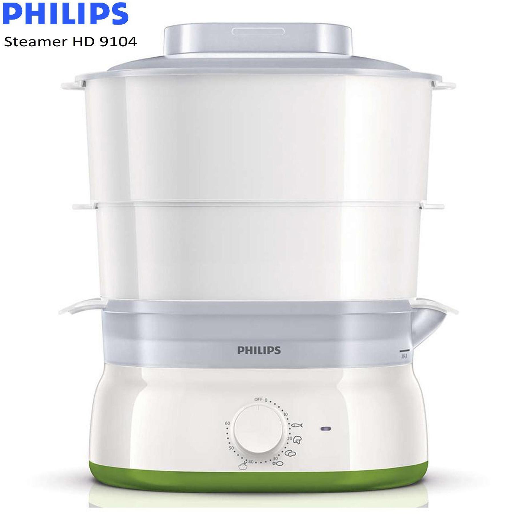 NỒI HẤP PHILIPS HD9104 5L 2 tầng