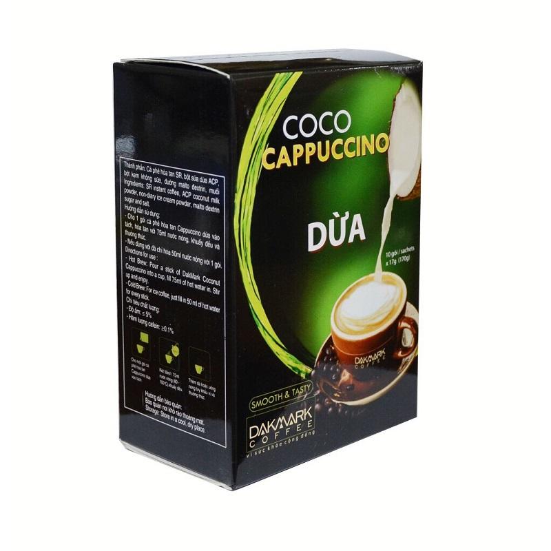 Cà Phê DakMark Cappuccino Dừa